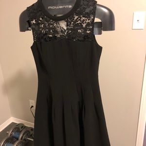 Black Dress with Lace detailing